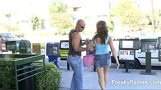 Teen With Shaved Body Using Toys Drives Me Crazy With Desire