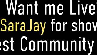 Gia Love and Sara Jay dominate in wild bisexual threesome