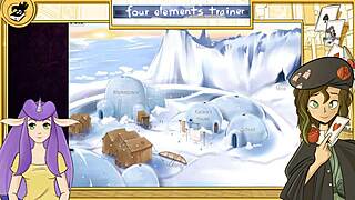 Avatar Last Airbender Lesbians Orgy in Training Game