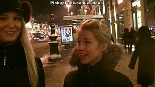 Redhead Slut Nailed in Public Toilet