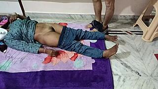 Indian Wife Fireaggain in Bedroom Action, So Hot!