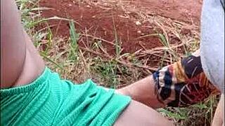 Intense Banging Of Brunette Teen's Big Ass In Gangbang