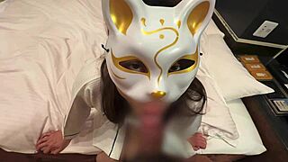 while husband is away on business trip, two guys have a hot night at the hotel with cum and blowjob