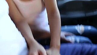 yo, check out this hot stepmom milf sucking cock in a wild 3some!