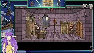 Witch Trainer Silver Part 16 unveils sexy anime brunette action