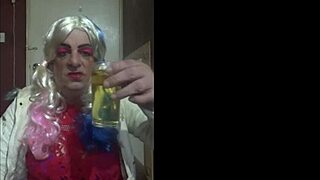 As A Shy Bisexual Crossdresser, I Enjoy The Taste Of My Own Piss In This Homemade Amateur Video.