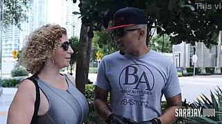 I’m obsessed with busty milf Sara Jay getting pounded by King Noire’s hard cock.