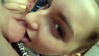 Spanish woman rides in public