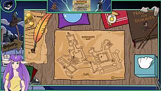 Witch Trainer Silver Part 16 unveils sexy anime brunette action