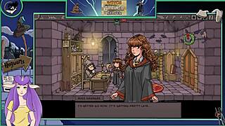 Witch Trainer Silver Part 16 unveils sexy anime brunette action