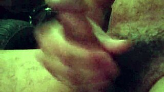 ron is masturbating in a casual setting