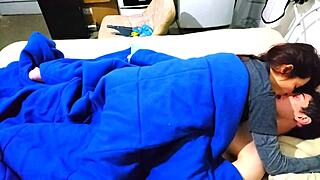 That funny couple just had hilarious sex ending in creampie