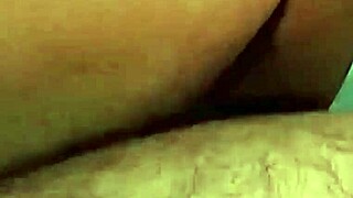 She savors her husband’s thick rod before riding him reverse cowgirl