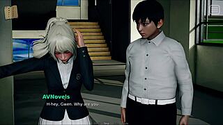 my bully becomes my lover with his monster cock in this teen game