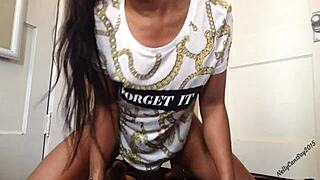 Then and now comparison of dancing styles with teasing elements.