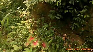 Wife's outdoor sex adventures on our rural ranch