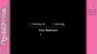 Detailed Sex Scenes with Girl Next Door in HuniePop Walkthrough