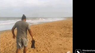 parte 2: marido embarcado, vizinho safado pula muro para comer esposa grávida interracial.
