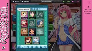 Detailed Sex Scenes with Girl Next Door in HuniePop Walkthrough