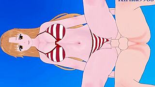 asuna yuuki and sinon asada, tell me, are you ready for this intense sword art online hentai sex?