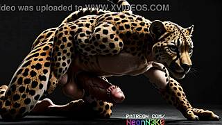 This gay furry porn compilation marks a special 100-subscriber AI edition.