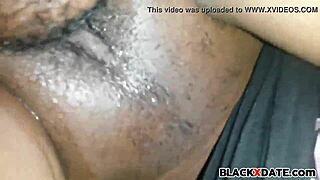check out this black couple's homemade sex tape, hardcore action with ebony babe 😍