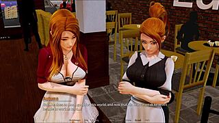 Exploring The Harem Hotel In This Anime Game