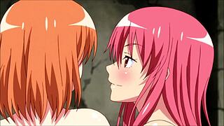 Yachika and Mia get wet kissing naked.