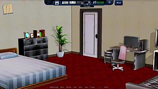 Exploring The Harem Hotel In This Anime Game