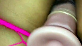 Submissive Latina gets used hard with buttplug and toys