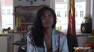 watch her masturbate on the balcony