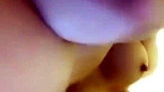 I’m a slutty girl with big boobs riding huge dildo