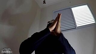 Hot Slut Submissively Deepthroats Big Cock, Swallowing Loads of Semen in Intense Domination