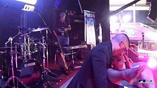 I'm losing it over Zenda's sexy natural tits bouncing in public with Jotade's huge cock