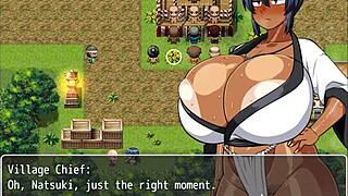 tanned natsuki craves festival public blowgang