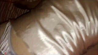 This French amateur blows cocks in satin lingerie. Her POV deepthroat and stockings lead to messy cumshots.