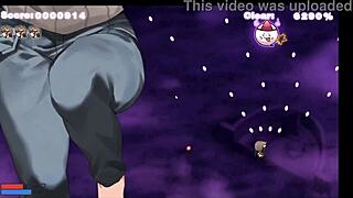 Get to work succubus chan hentai game pornplay ep 2 undressing giant waifu black nun beauty