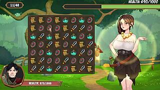 otaku rage game part 1 waking up to big tits