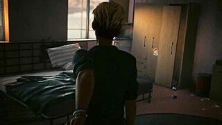 alex says, 'let's get intimate in laguna bend, cyberpunk 2077 ultra settings' with detailed sex scene