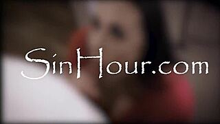 Lucas Frost and Nicole Doshi have rough asian fucking with big tits