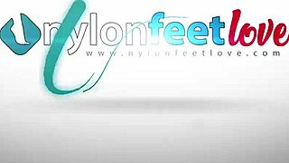 Is Bianca Teasing With Her Pantyhose And Boots Off?