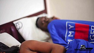 Me and my nasty partner, we settle our fight with a hard fuck and hot cum in the bedroom. I mean, it's intense!