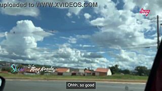 We fucked in the street with cars passing by and he creampied me