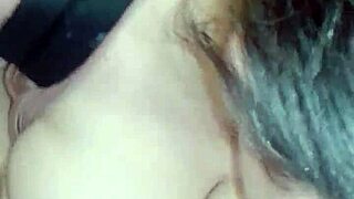 Huge Tits Girlfriend Getting Cumshot In Public Bathroom With Friend