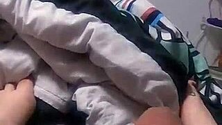 Trans Girl Moaning During Cumshot Session