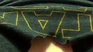 Trans Girl Moaning During Cumshot Session