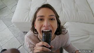 i let sara luvv experience my big black cock