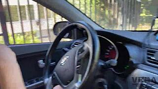 Five Guys Cum On One Stupid Bitch