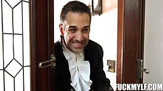 I fuck Reagan Foxx hard in the shadows, her big tits bouncing in POV