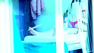 the naughtiest shemale nurse dominating her patient in the hospital